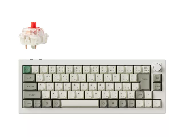 Keychron K11 Max(Aliceレイアウト) QMK ワイヤレス カスタム