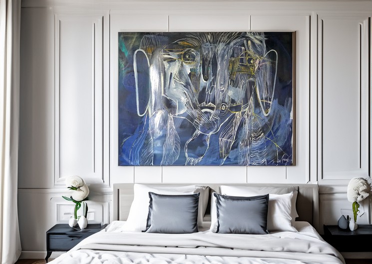 ▷ Marcel Duchamp by Julien Cuny, 2025 | Oil Painting for Sale