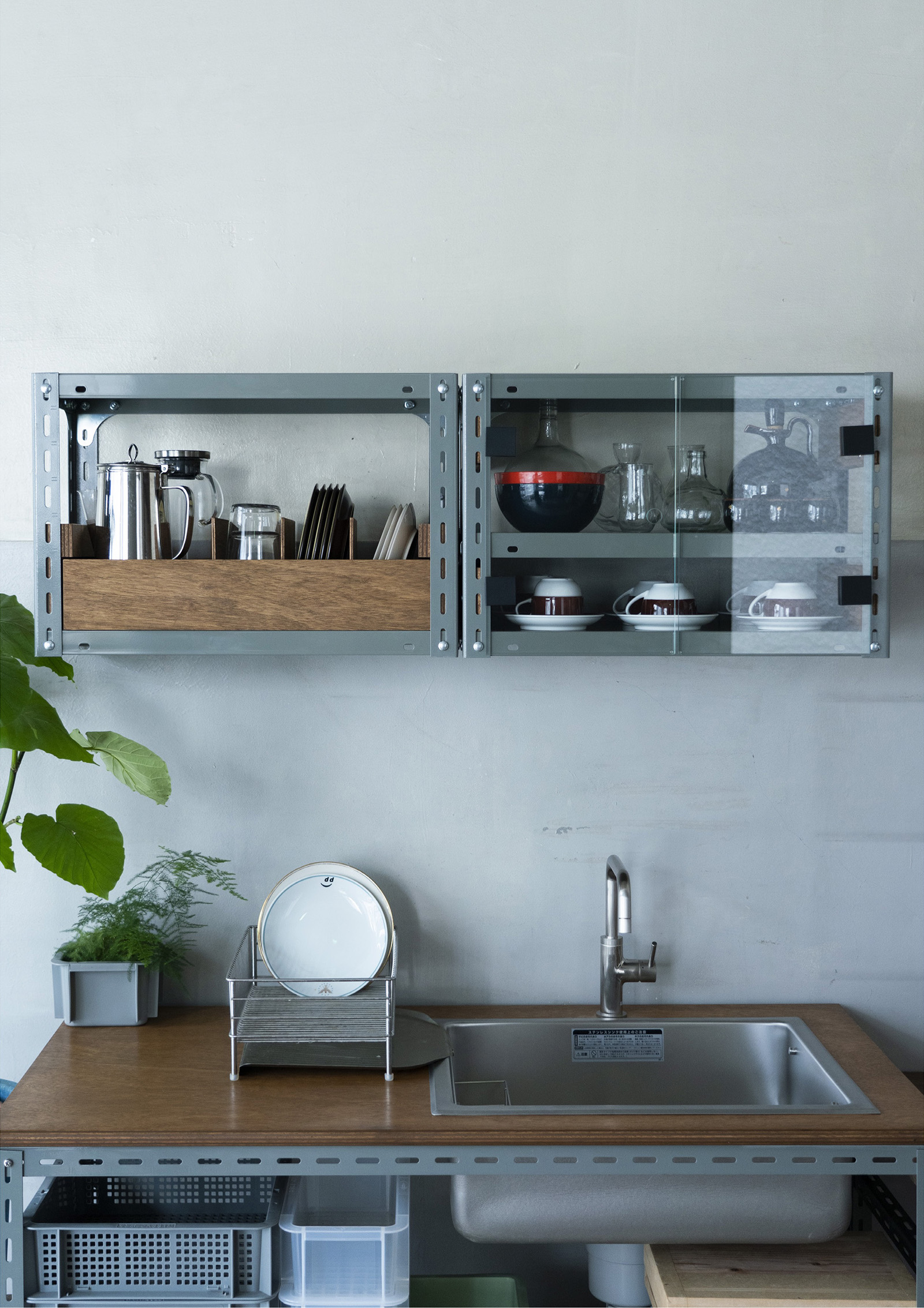 自由自在を楽しむ カスタムスチールシェルフ | D&DEPARTMENT