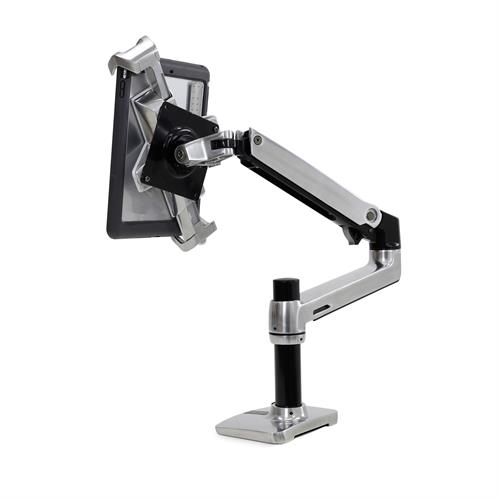 Tablet Holder for Monitor Arm | Convert Mount to Securely Hold Tablet
