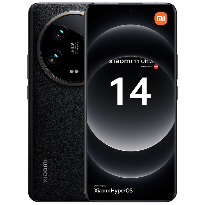 Xiaomi 14 Ultra Designed with Leica Black (16GB / 512GB) - Mobile