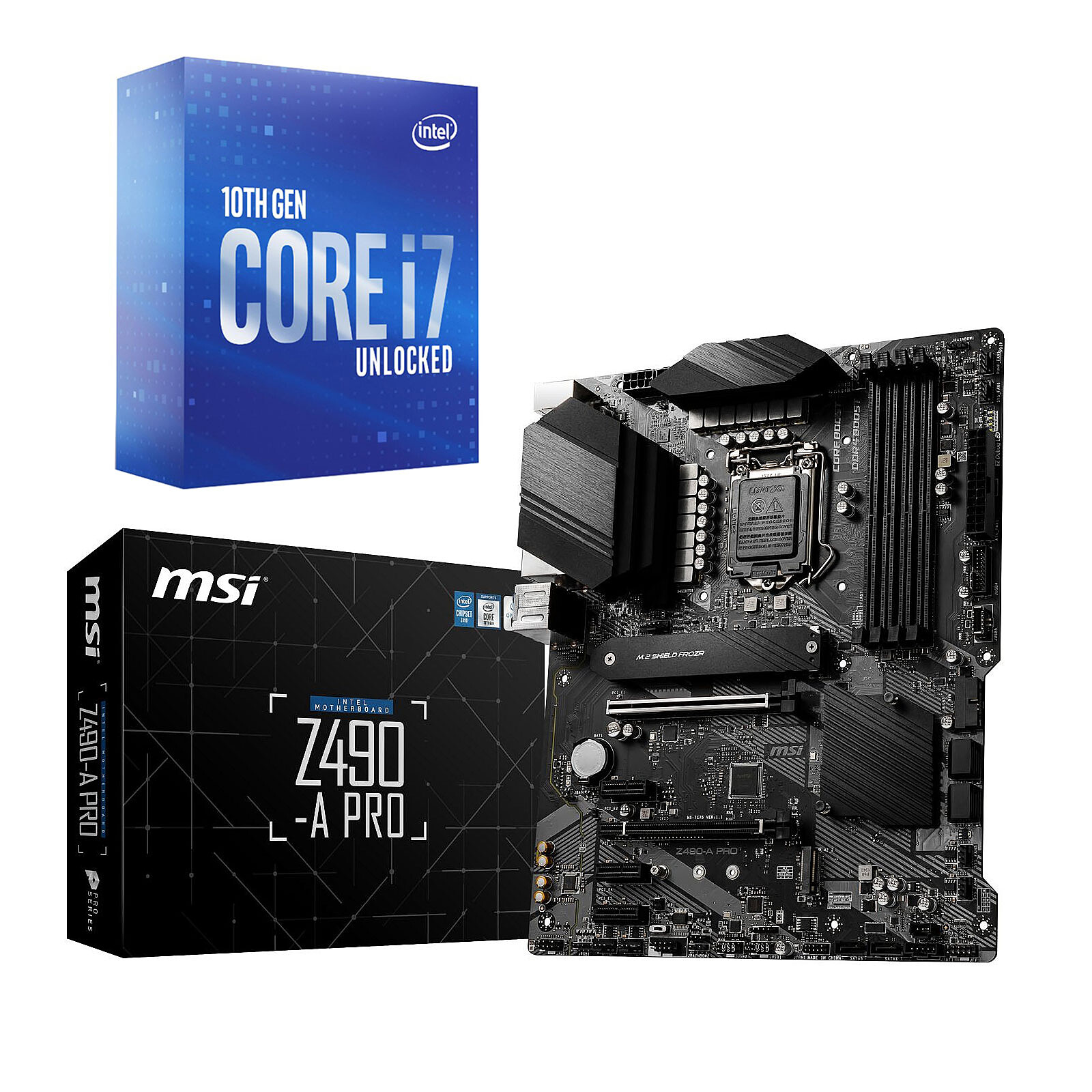 MSI Z490-A PRO Core i7K PC Upgrade Bundle - Upgrade bundles - LDLC