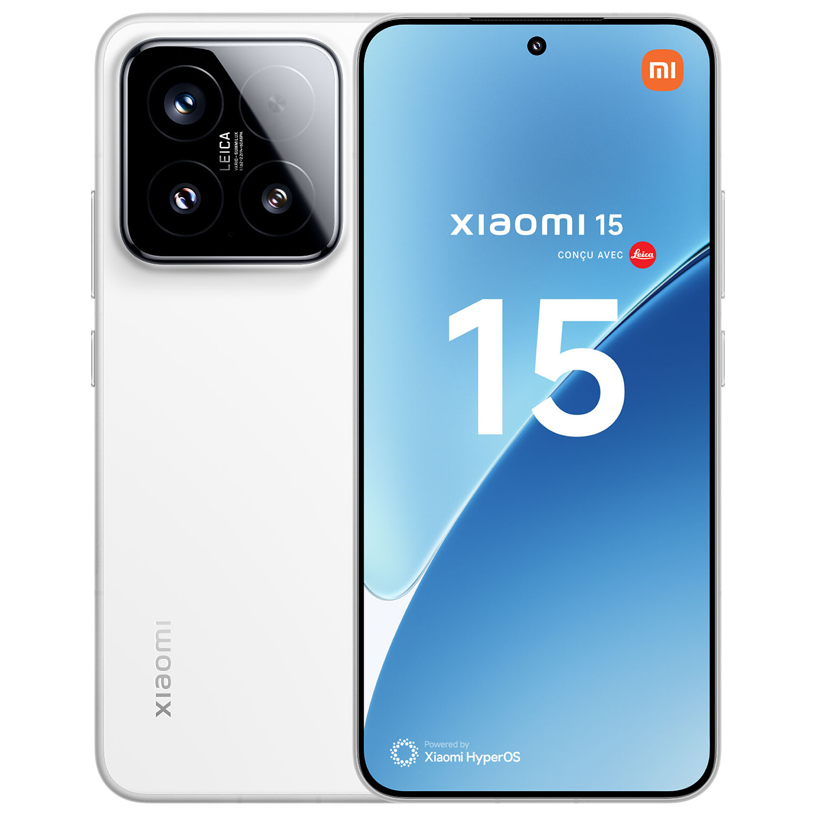 Xiaomi 15 Designed with Leica White (12GB / 512GB) - Mobile phone