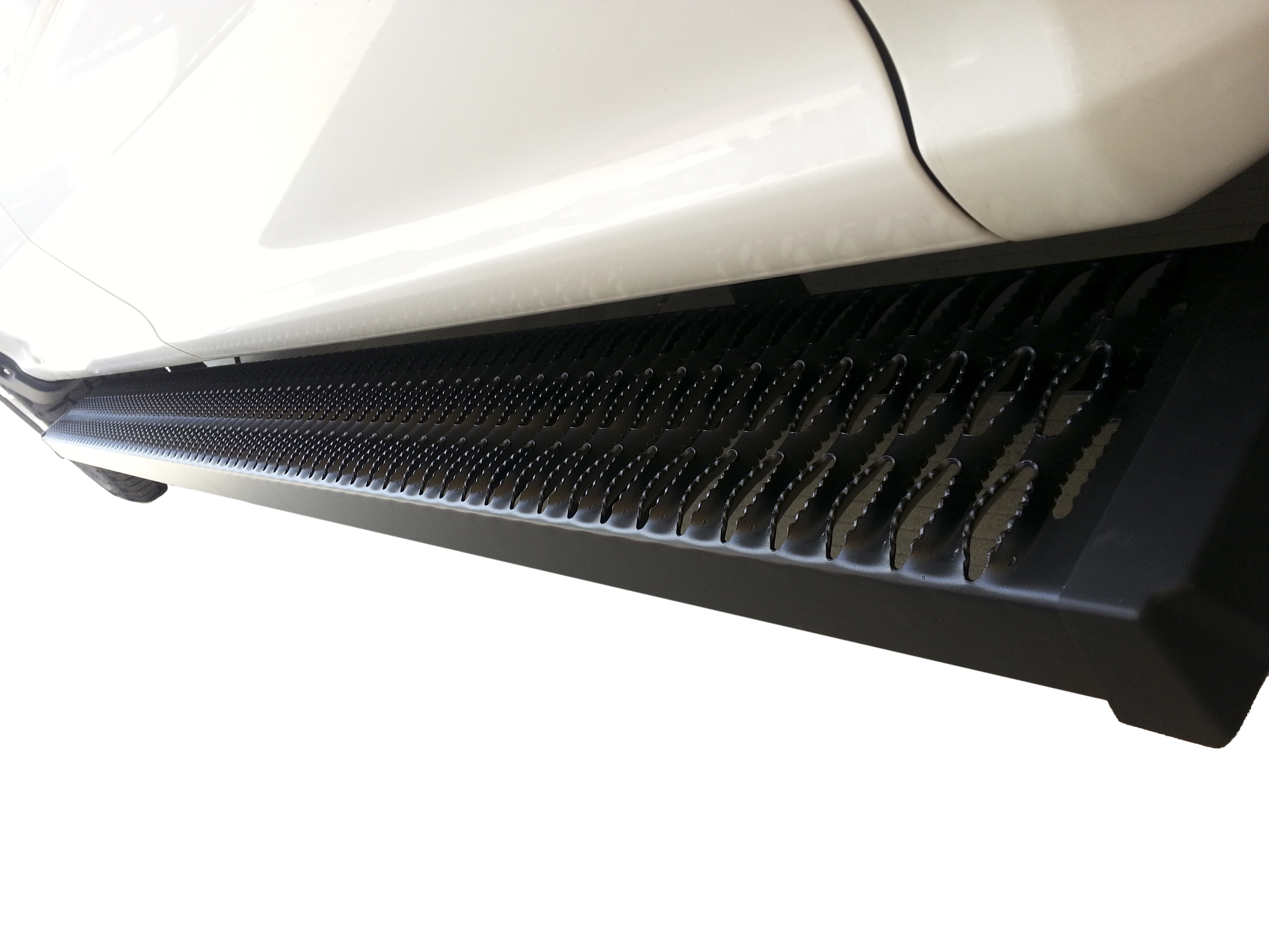 Aggressive Tread Running Board For Ford Transit (ARBV006B). TrailFx
