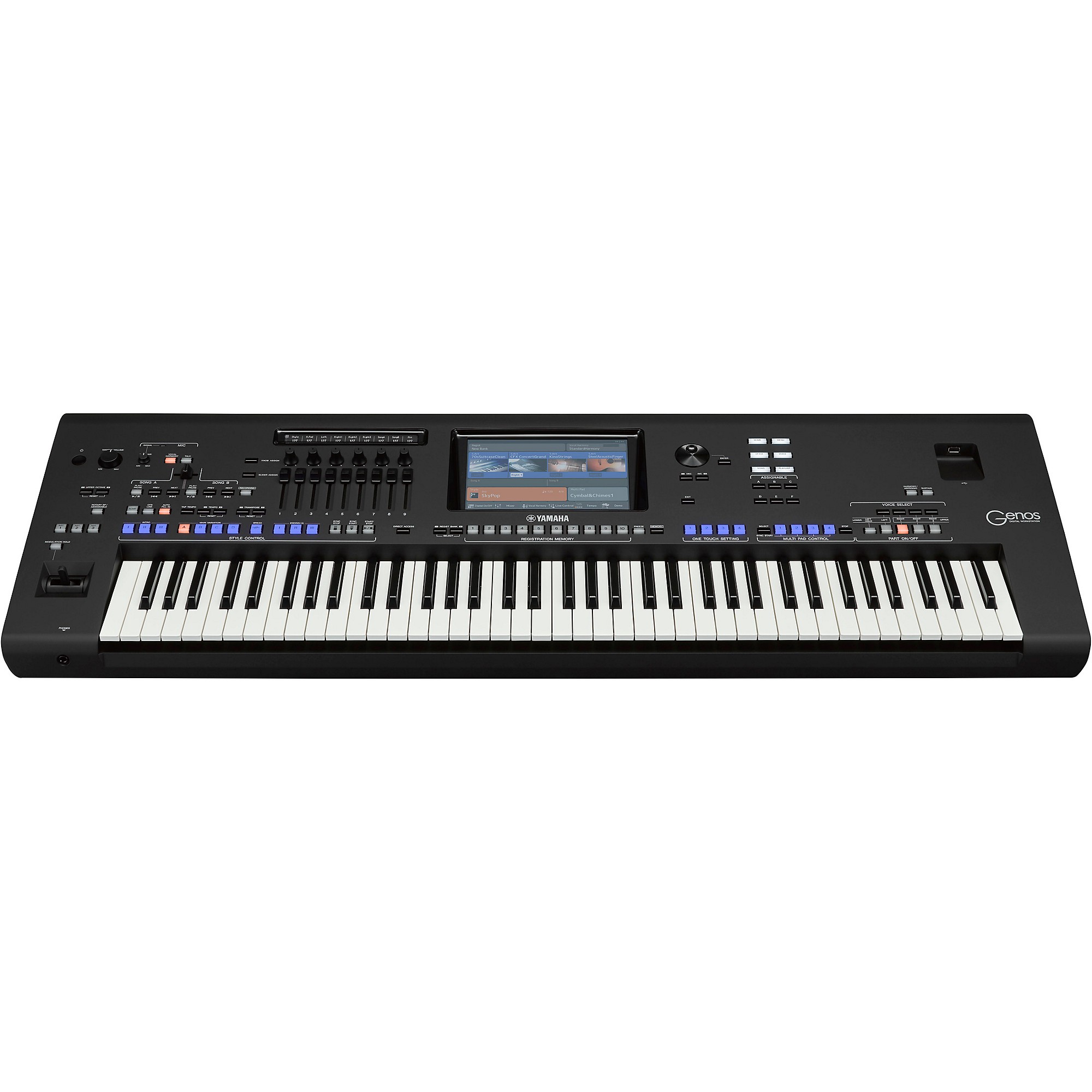 Yamaha Genos 76-Key Flagship Arranger Workstation | Music & Arts