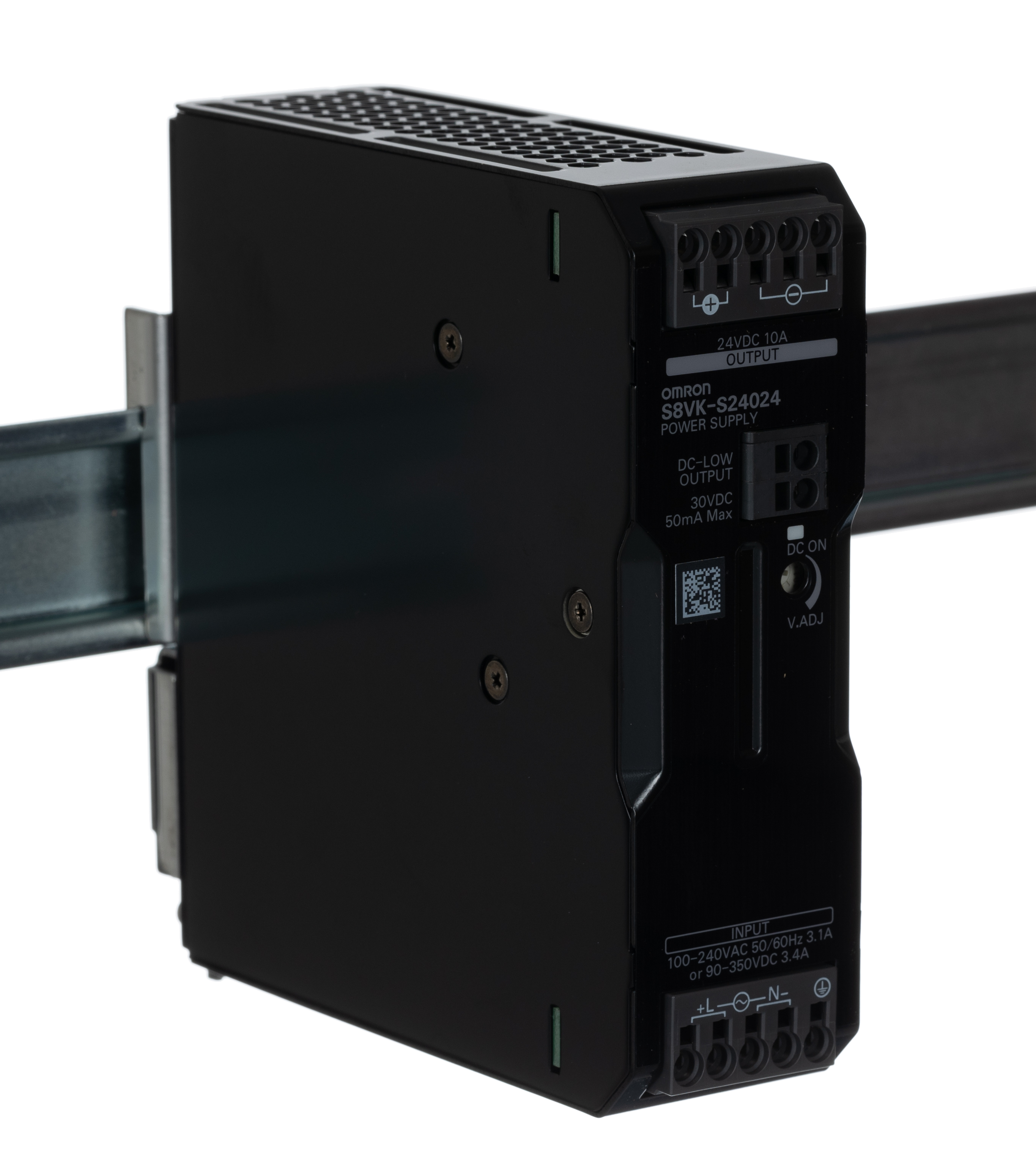 S8VK-S24024 | Omron S8VK-S DINレール電源 10 A 264V ac 入力電圧：AC