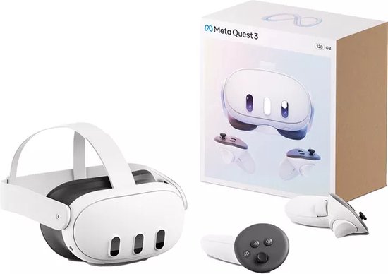 Meta Quest 3 - VR Headset - Oculus - 128GB opslag - 4K+ Infinite