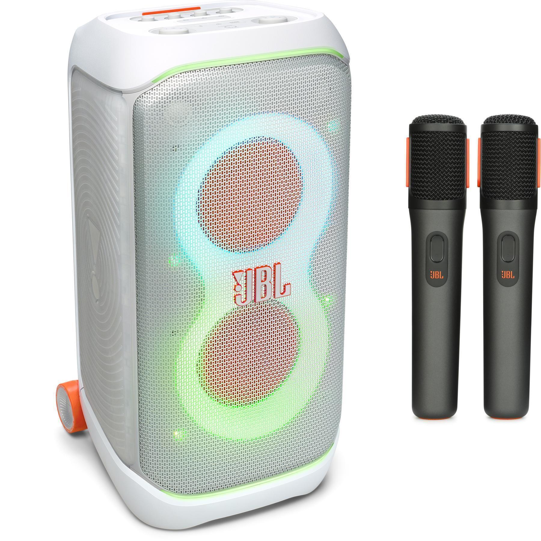 JBL PartyBox Stage 320 Bluetooth Speaker with Wireless Microphones