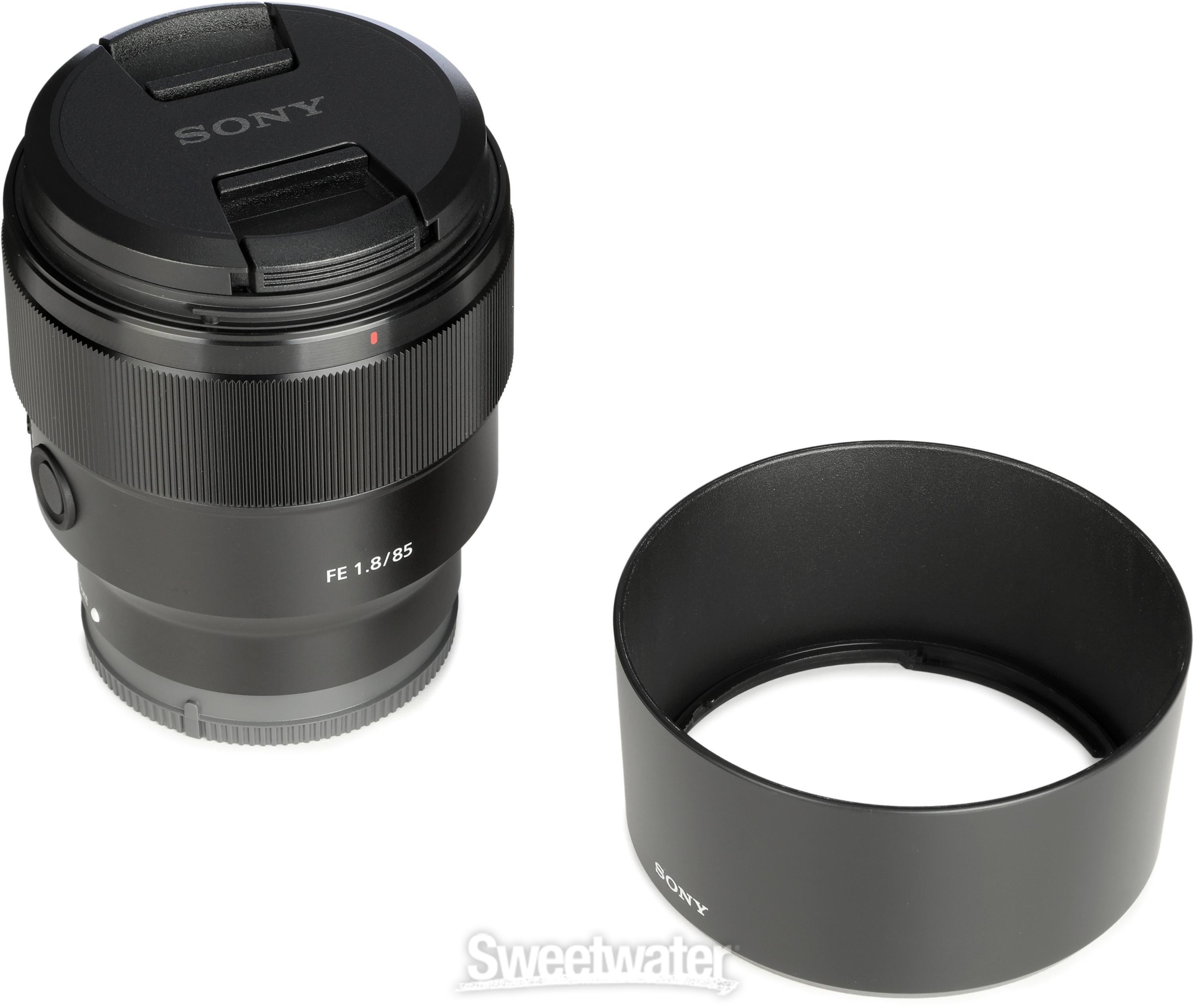 Sony SEL85F18 85mm F1.8 Telephoto Prime Lens | Sweetwater