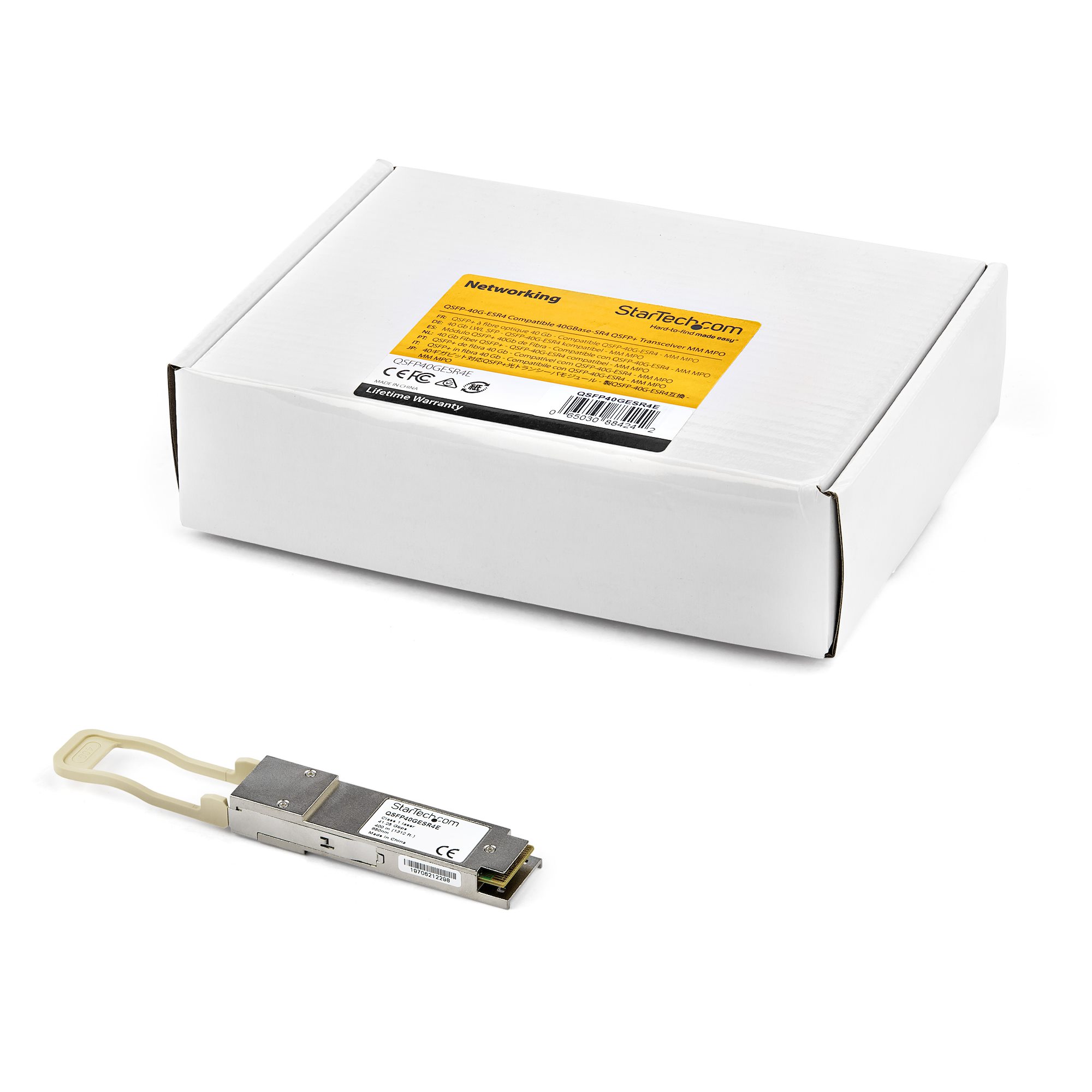 QSFP+モジュール／Cisco製品QSFP-40G-SR4-S互換／40GBASE-SR4準拠光