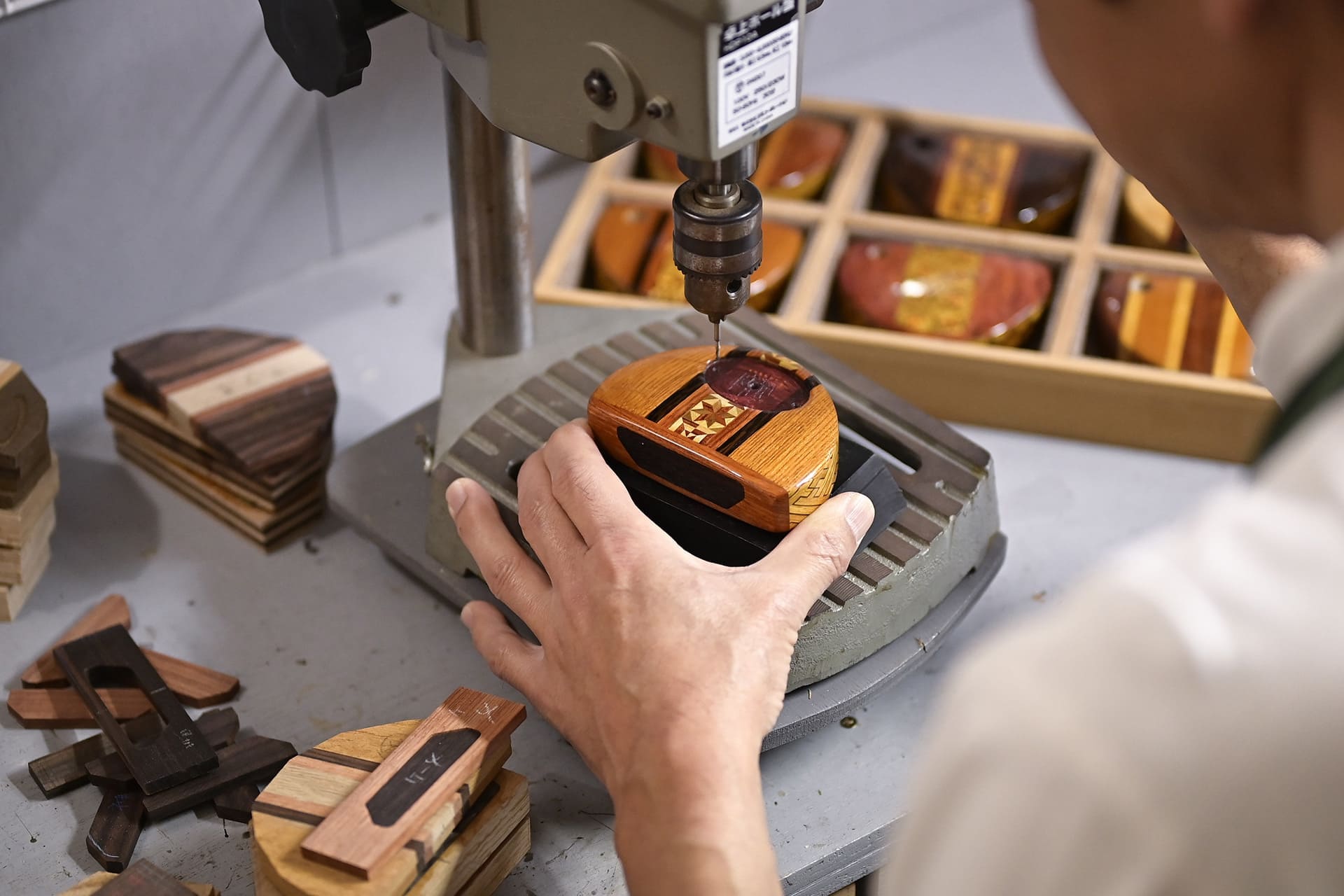 オリジナル木製パター - オリジナル木製パター【工房 銘木史】