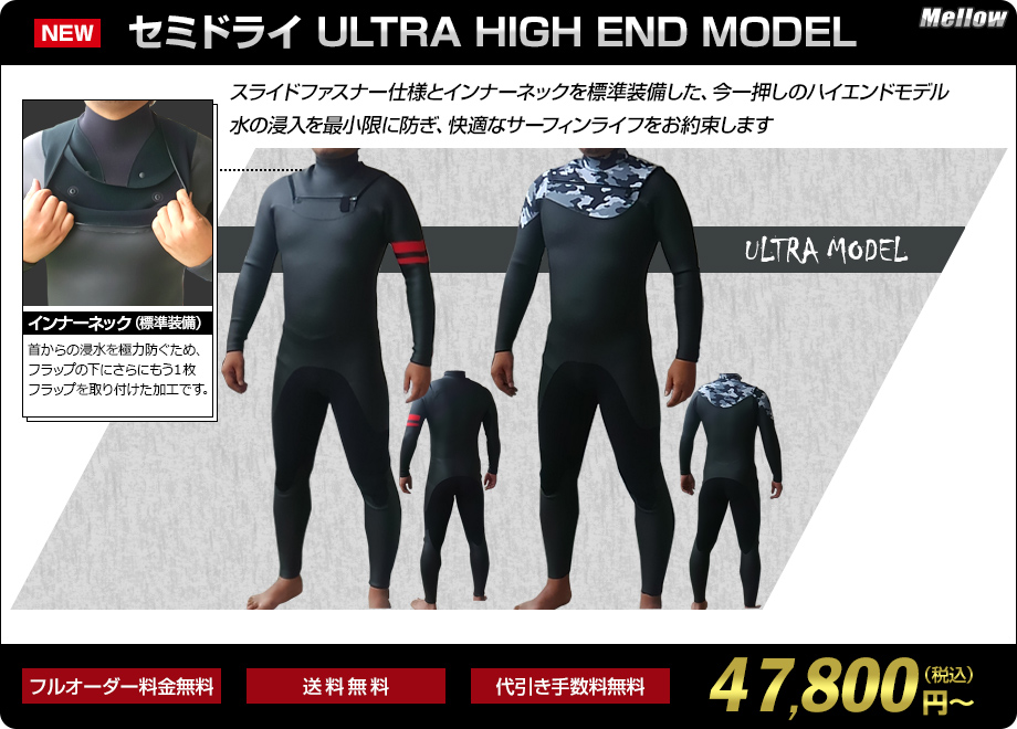 サーフィン用ウェットスーツのオーダー販売｜MELLOW