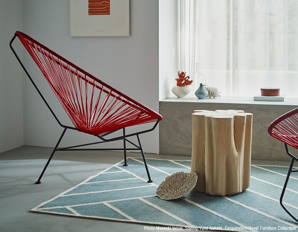 新商品 アカプルコチェアシリーズ 数量限定カラー「クラシックレッド
