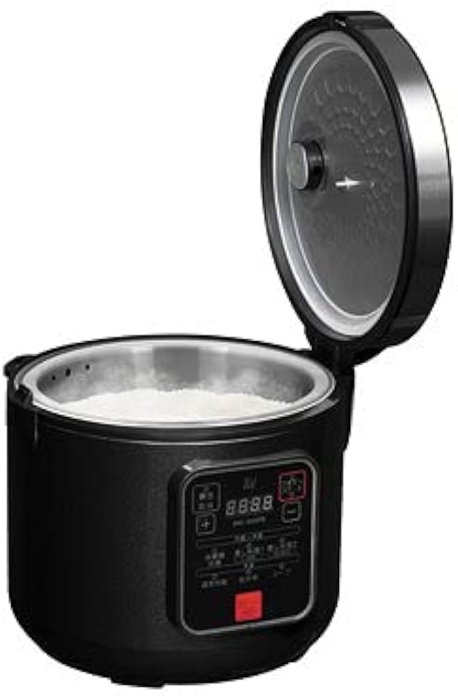 Amazon | シュアー 低糖質炊飯器 SRC-500PB BK | 石崎電機 | 炊飯器