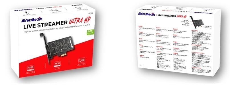 Amazon | AVerMedia LIVE STREAMER ULTRA HD GC571 PCIe3.0 x1スロット