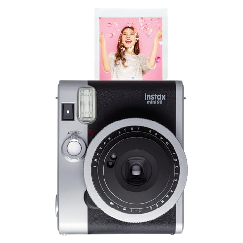 Fujifilm Instax Mini 90 Neo Classic Instant Film Camera, Silver
