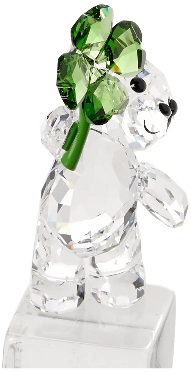 Amazon.com: SWAROVSKI Kris Bears Lucky Charm Figurine, Clear