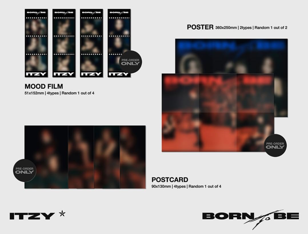 Amazon.com: ITZY BORN TO BE Limited Edition Ver