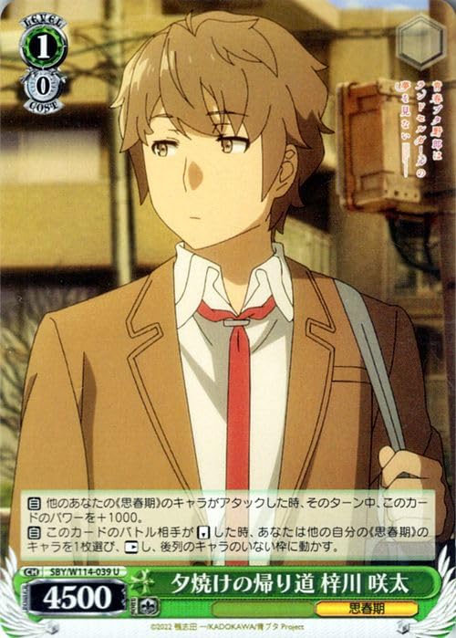 Amazon.co.jp: ヴァイスシュヴァルツ 『青春ブタ野郎』シリーズ 夕焼け