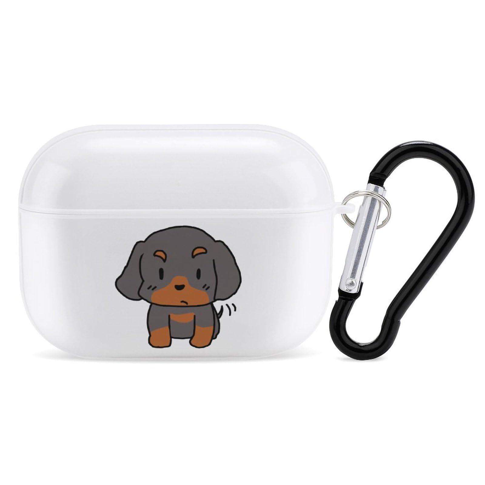 Amazon | かわいい 犬 ミニチュアダックス AirPods Pro2 ケース 2022年
