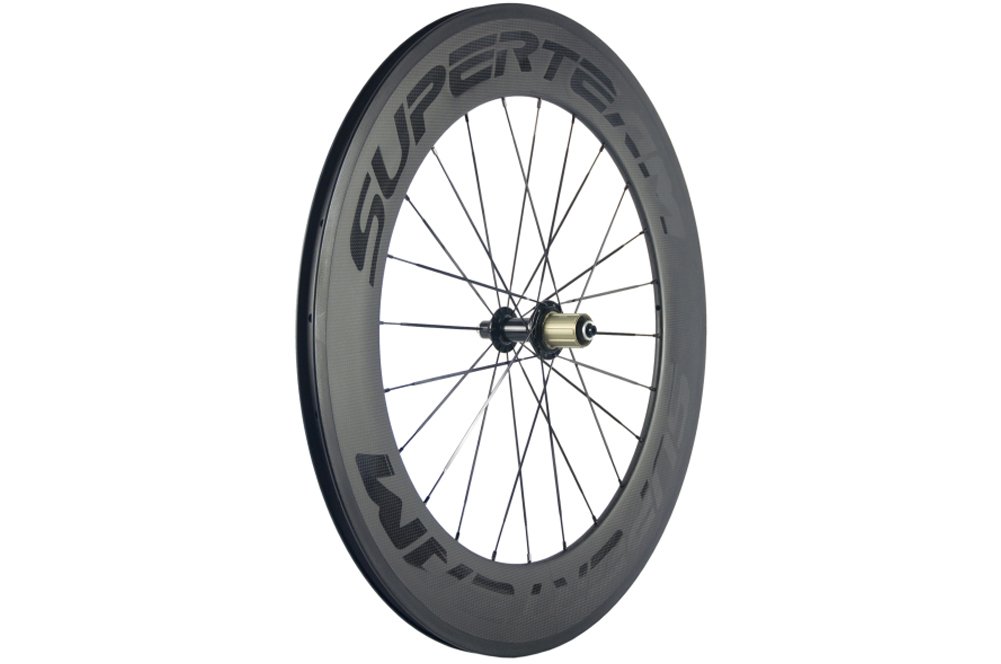 Amazon | Superteam 88mm カーボンファイバーホイール 幅23mm 700c