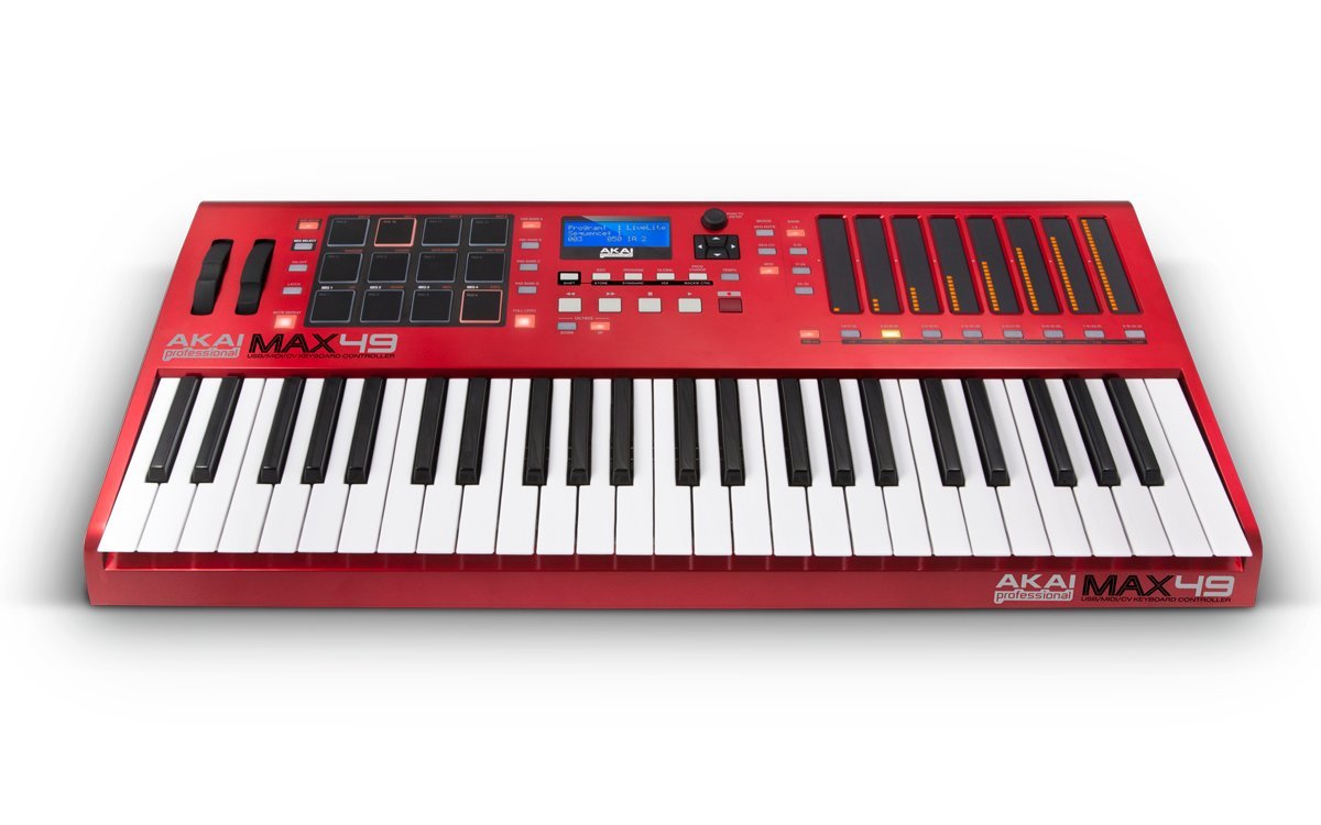 Amazon | Akai Professional 49鍵 USB/MIDIコントローラ MAX49 AP-CON