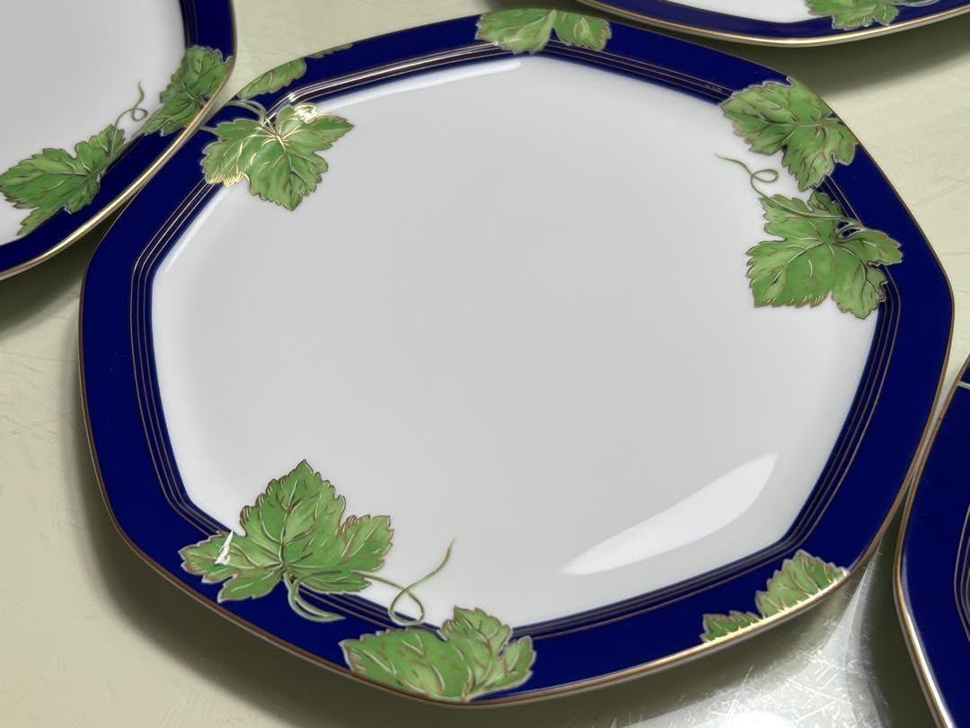 Amazon.co.jp: リモージュ Haviland アビランド グリーンリーフ皿 6枚