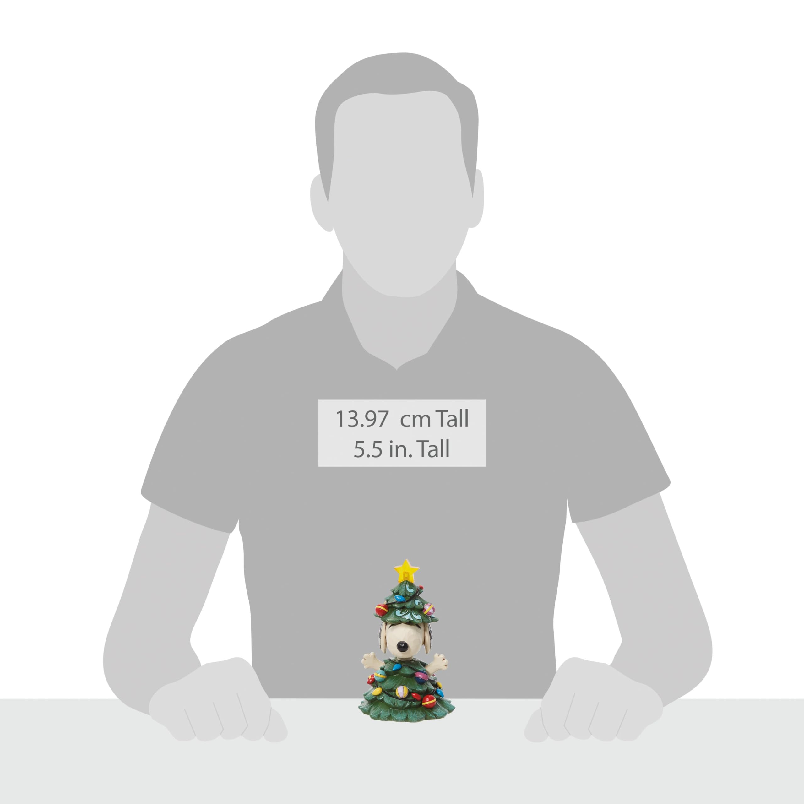 Amazon.co.jp: JIM SHORE スヌーピー クリスマスツリー 6013042 : おもちゃ