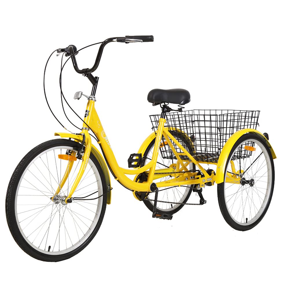 Amazon.co.jp: RSTJ-Sjef バスケット付き24インチ7スピード大人用