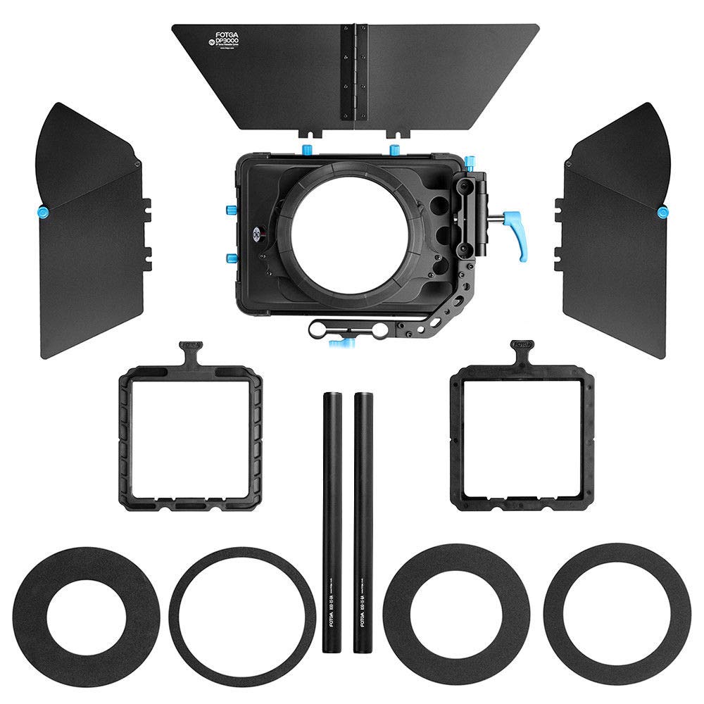 Amazon.com : Fotga DP3000 M3 4x4 Swing-Away Matte Box for 15mm