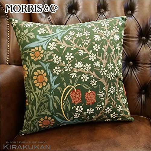 Amazon.co.jp: ウィリアムモリス クッションカバー45（カバーのみ