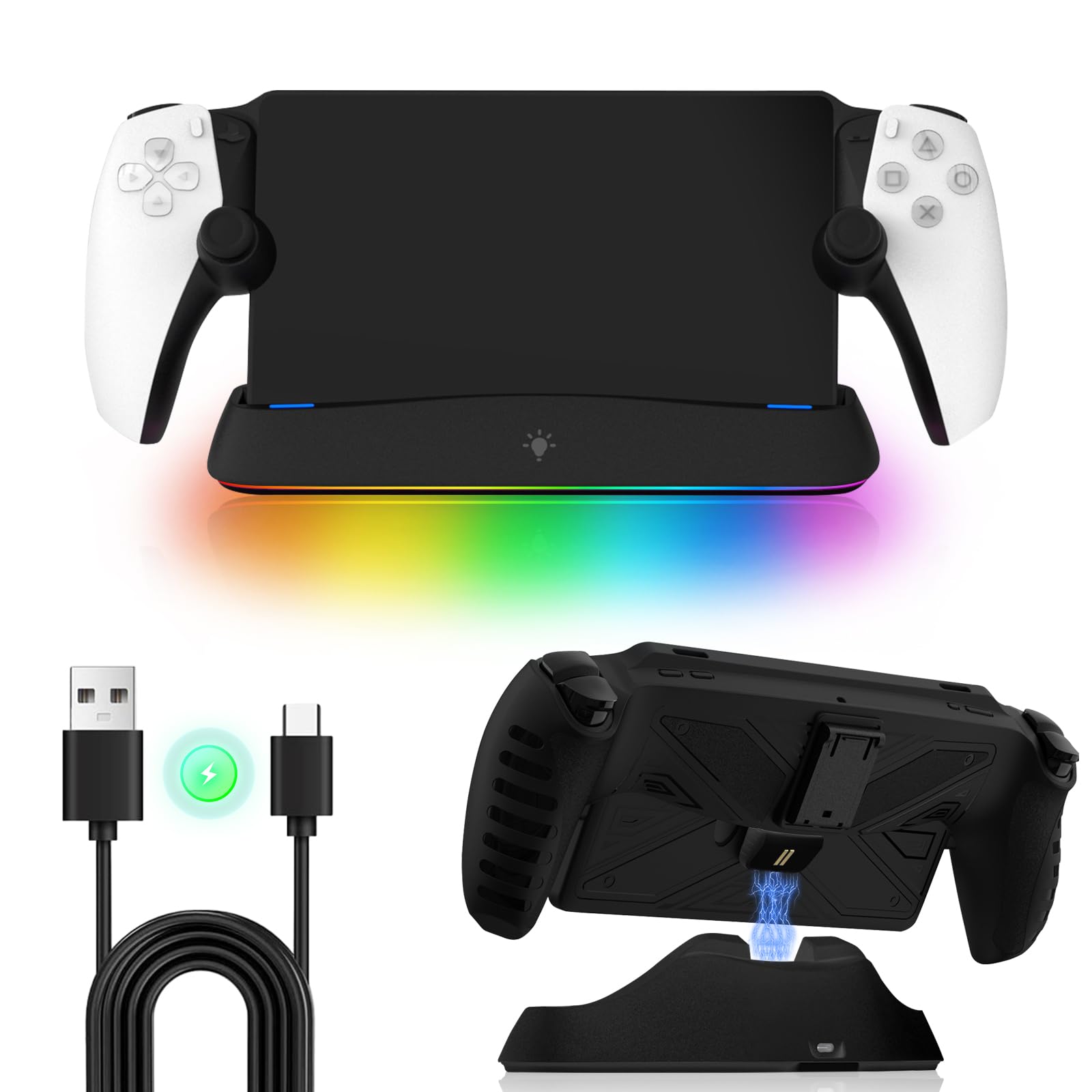 Amazon.co.jp: PS Portal 用充電スタンド【新登場-ケース付き充電