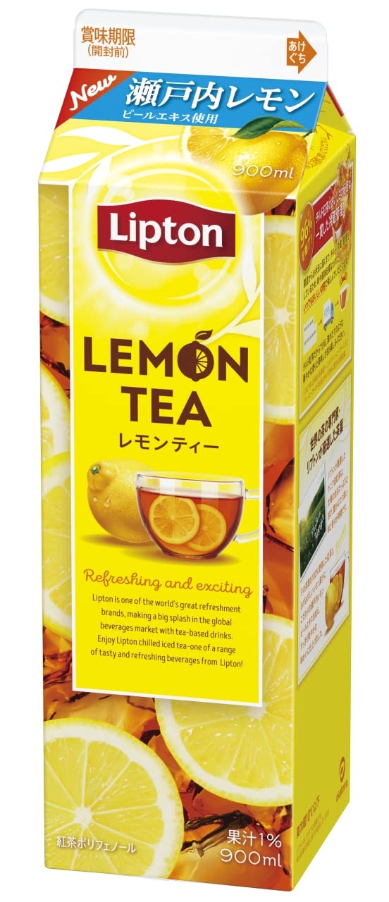 Amazon.co.jp: [冷蔵]森永乳業 リプトン レモンティー 900ml : Food