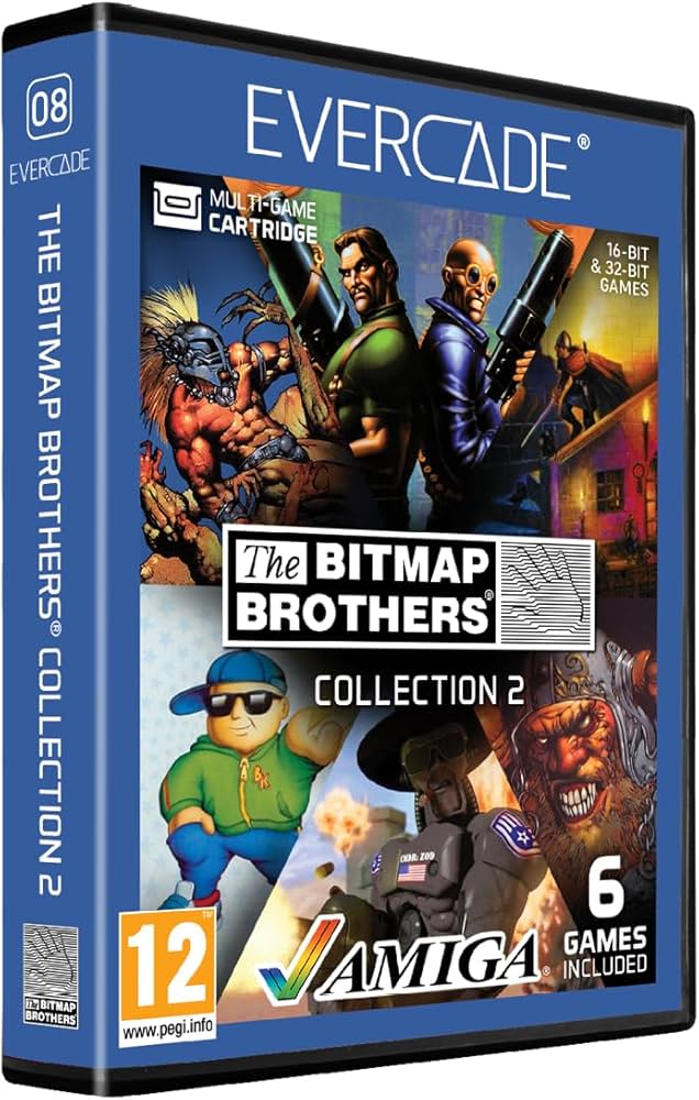 Amazon.com: Blaze Evercade Bitmap Brothers Cartridge 2 : Video Games