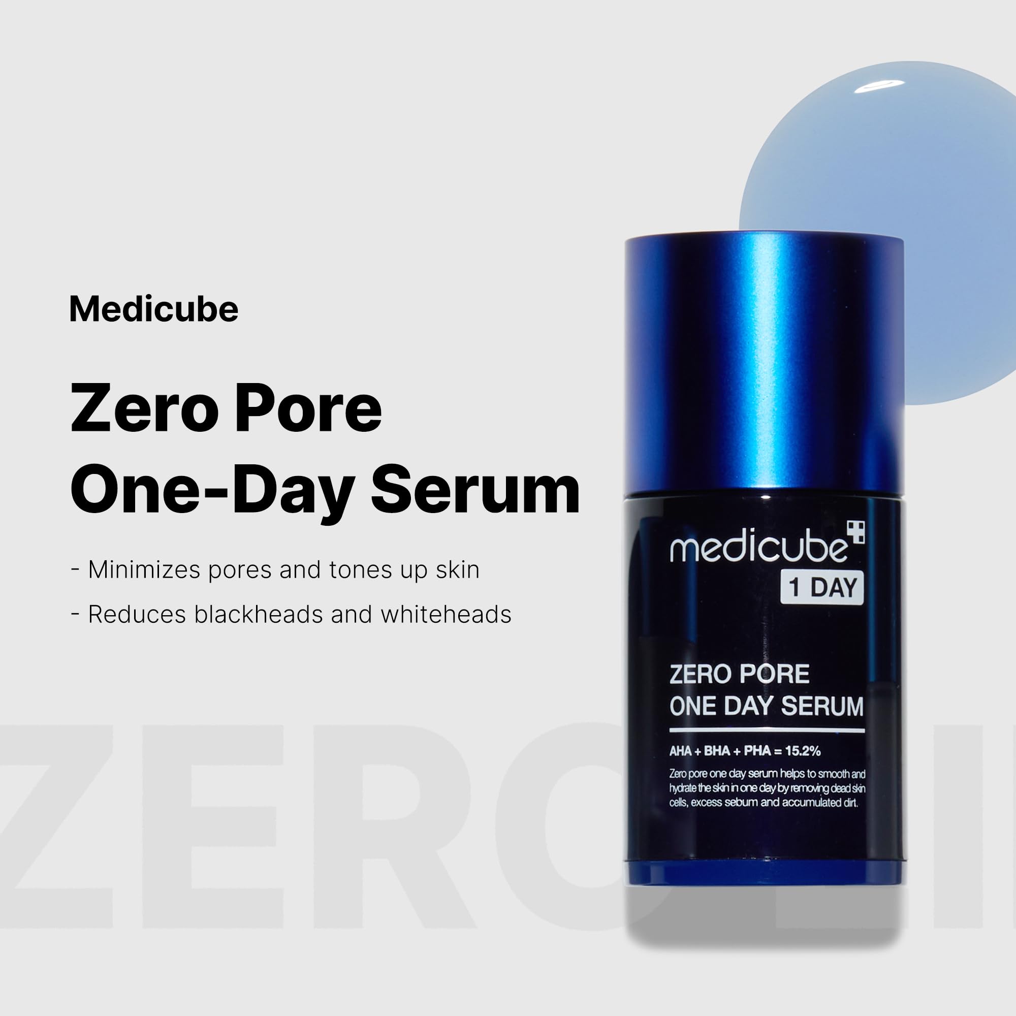 Amazon.com: Medicube Zero Pore One-day Serum 1.01 fl.oz