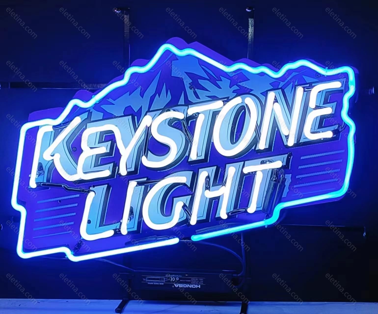 Neon Signs for Wall Decor Beer Bar 20x24inch Keystone Light