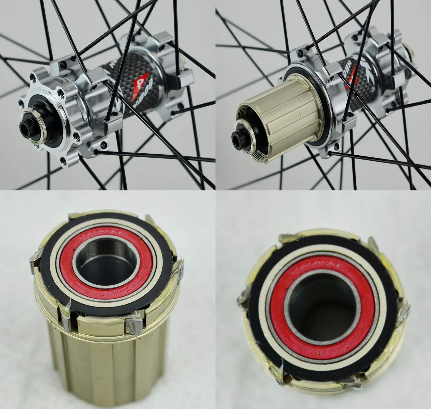 Amazon | ロードバイクホイールセット700c ディスク/Vブレーキ QRリム