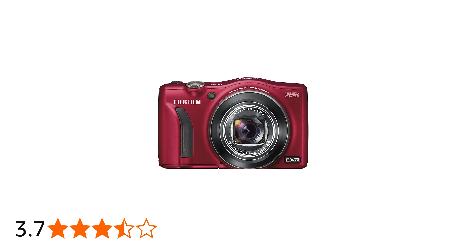 Amazon | FUJIFILM デジタルカメラ 1600万画素 ズーム光学18倍 レッド
