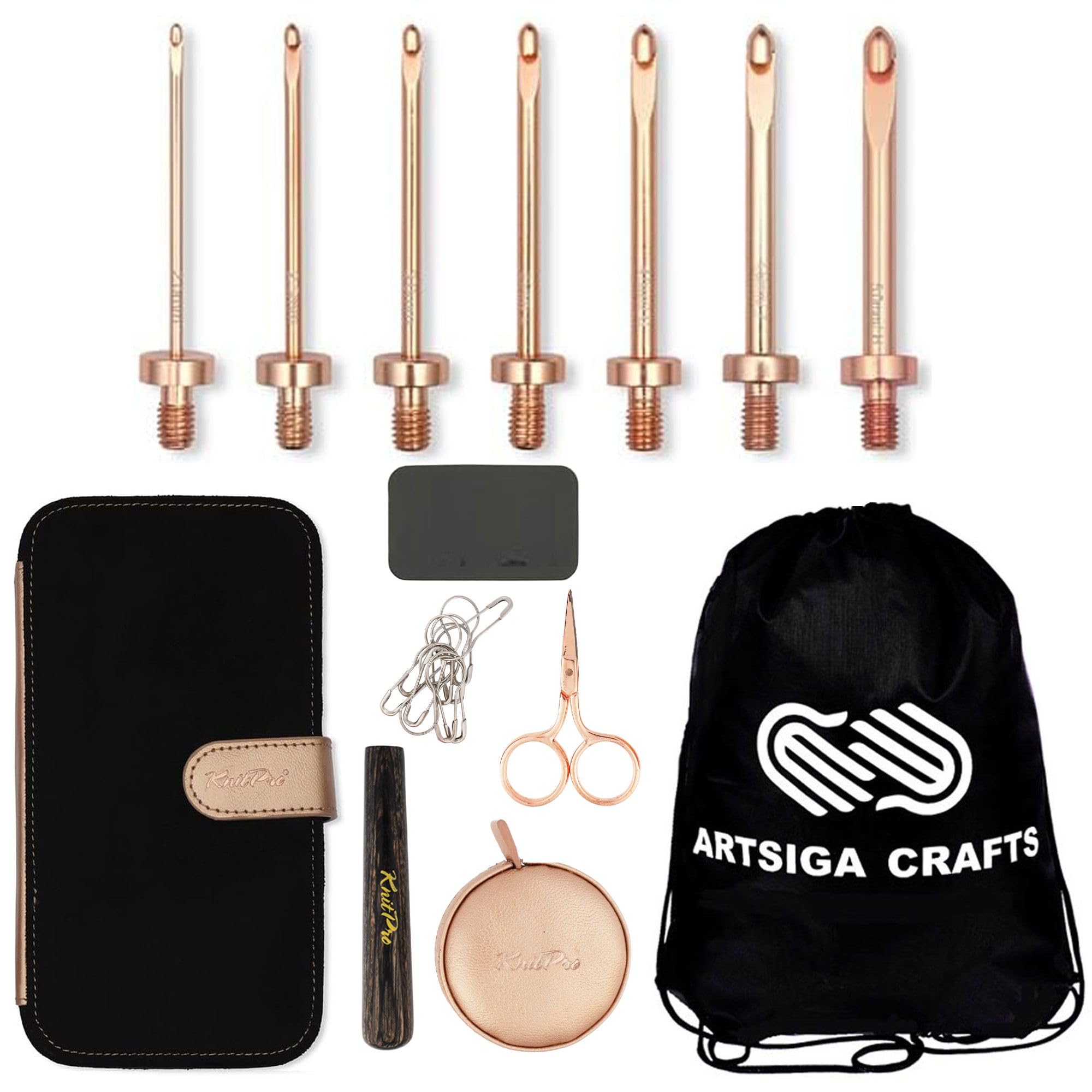 Amazon.com: KnitPro Oasis Starter Set Crochet Hooks 2 inch Size