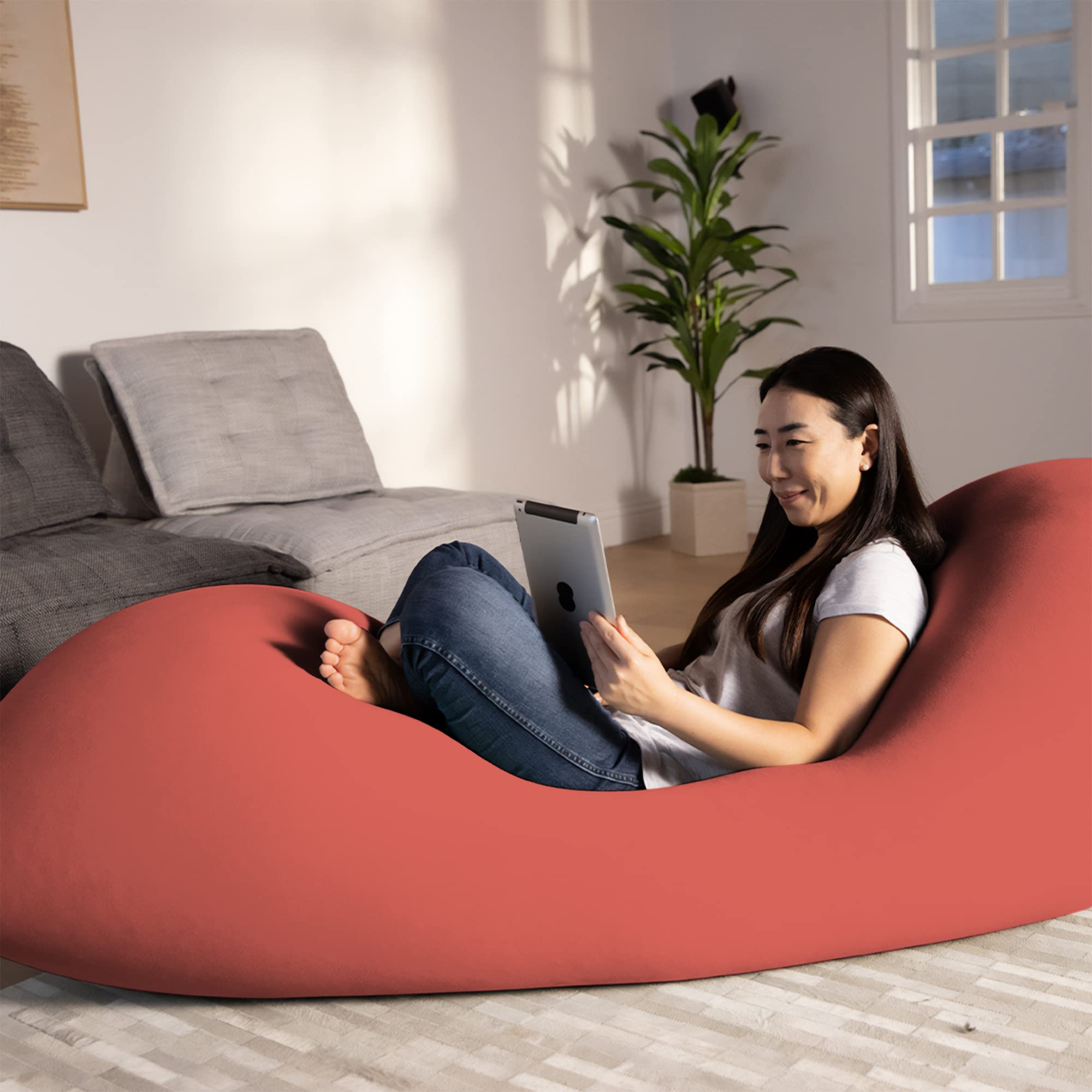 Amazon.com: Yogibo Max 6 Foot Giant Bean Bag Chair Bed Lounger for