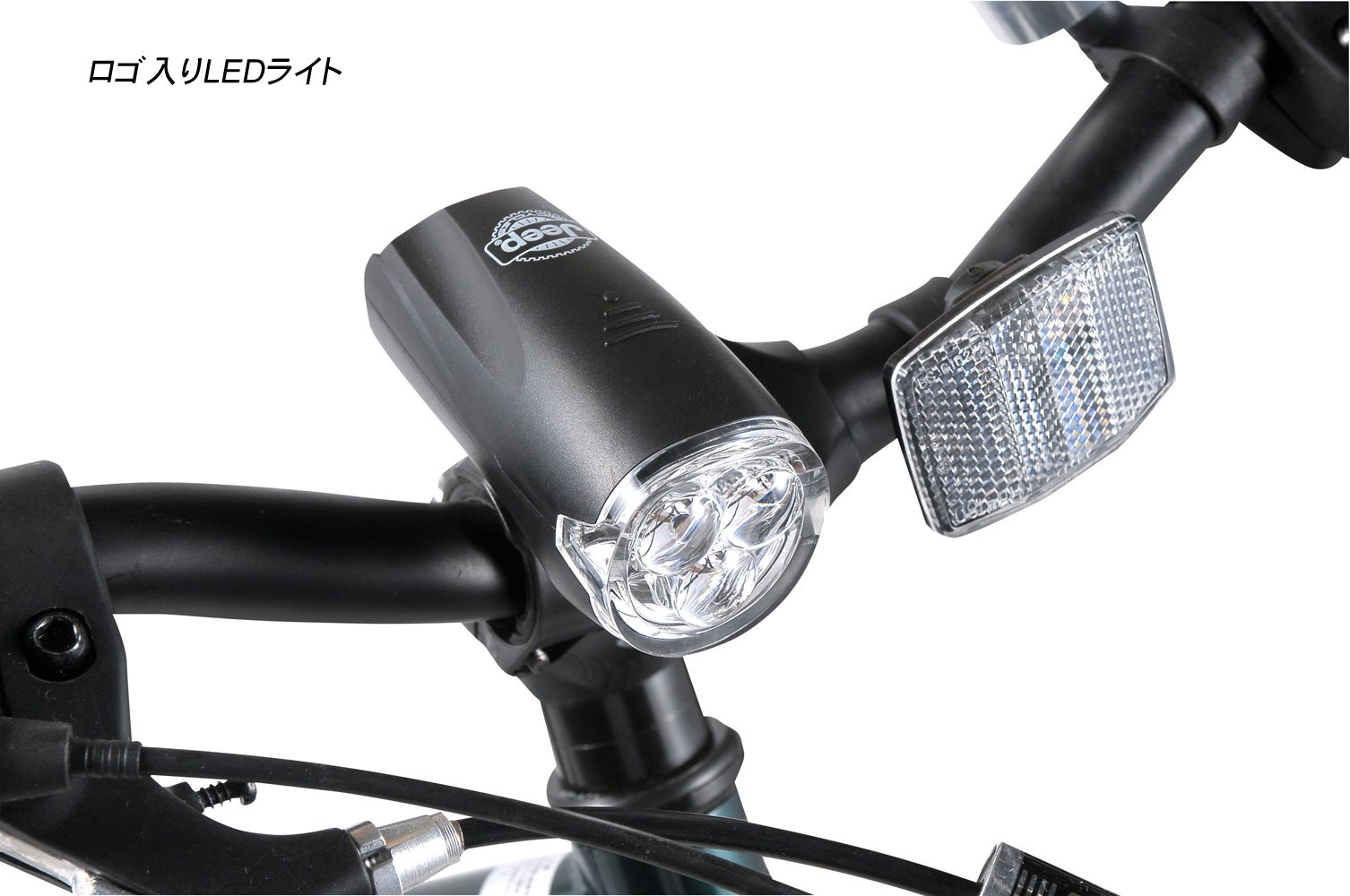 Amazon | JEEP(ジープ) WRANGLER SPORT LEDライト付 マウンテンバイク