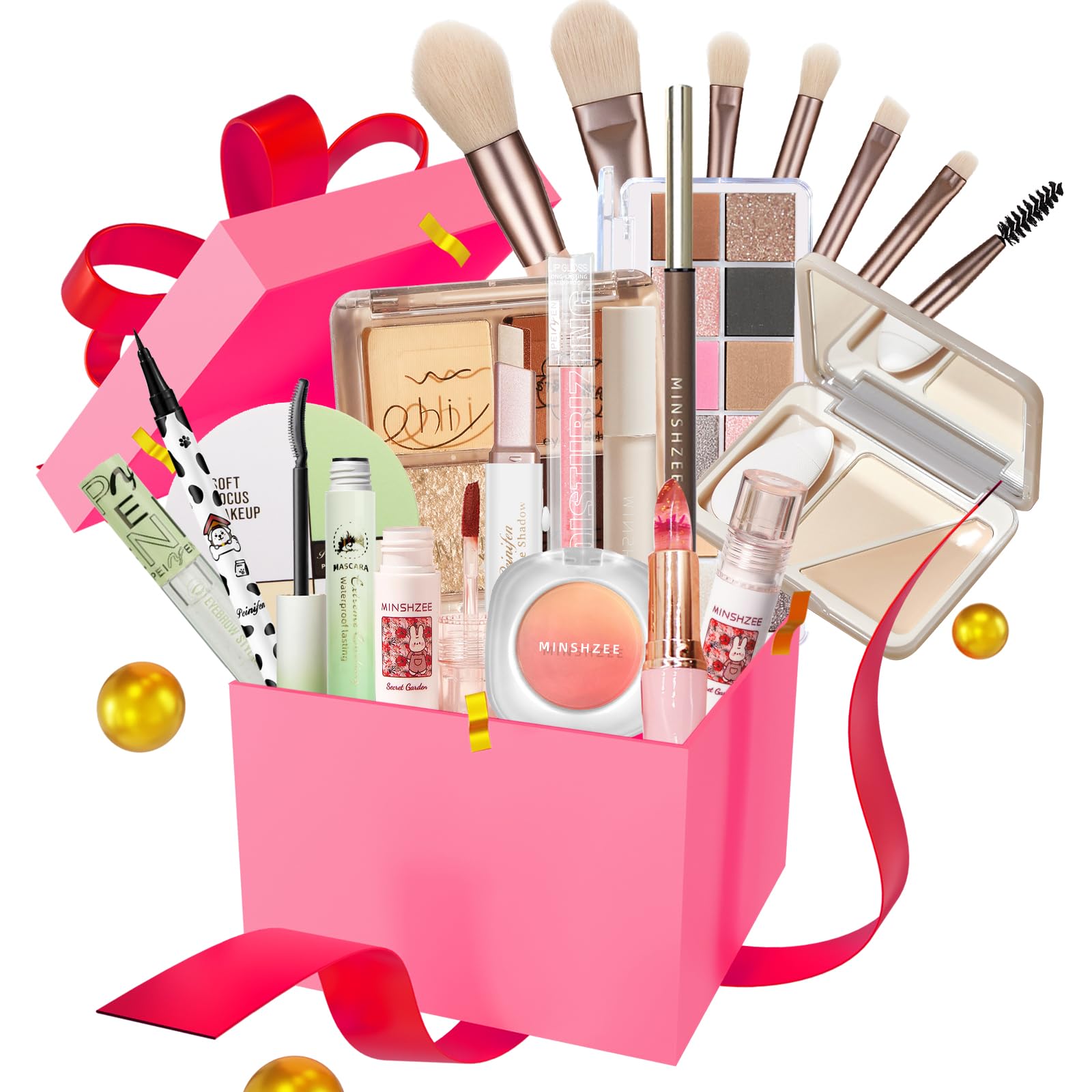 Amazon | MINSHZEE 2026コスメ福袋 メイクアップセットメイク初心者