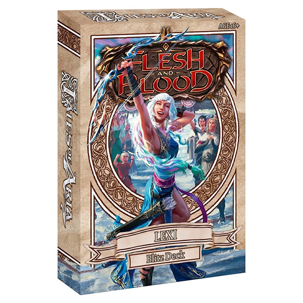 Amazon.com: GCC Flesh & Blood TCG: Tales of Aria Blitz Deck (Lexi