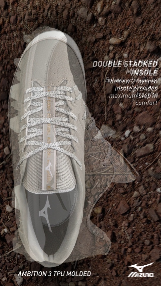 Amazon.com | Mizuno Ambition 3 Low TPU Mens Molded Baseball Cleat