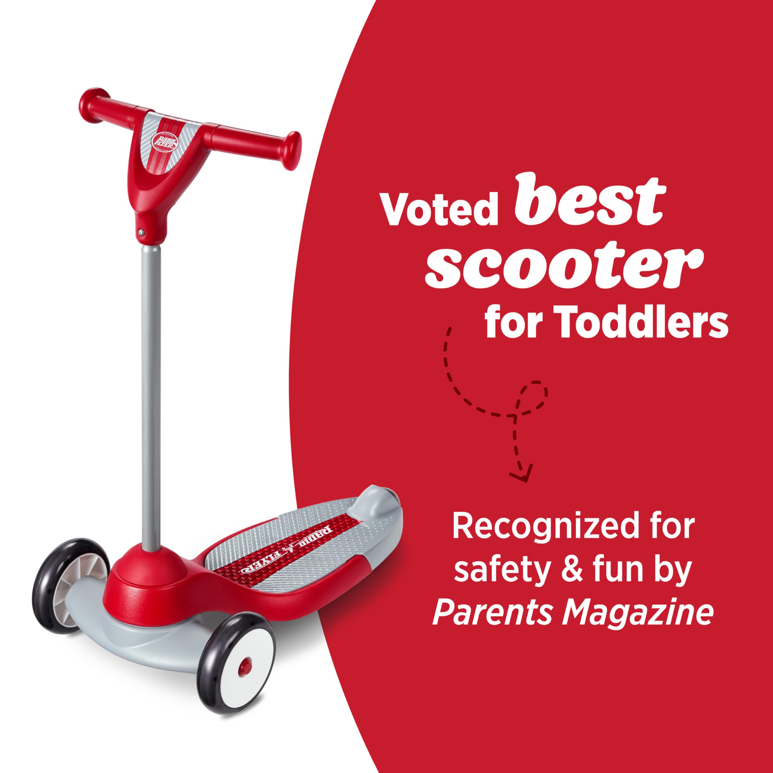 Radio Flyer My 1st Scooter, toddler toy for ages 2-5 (Amazon