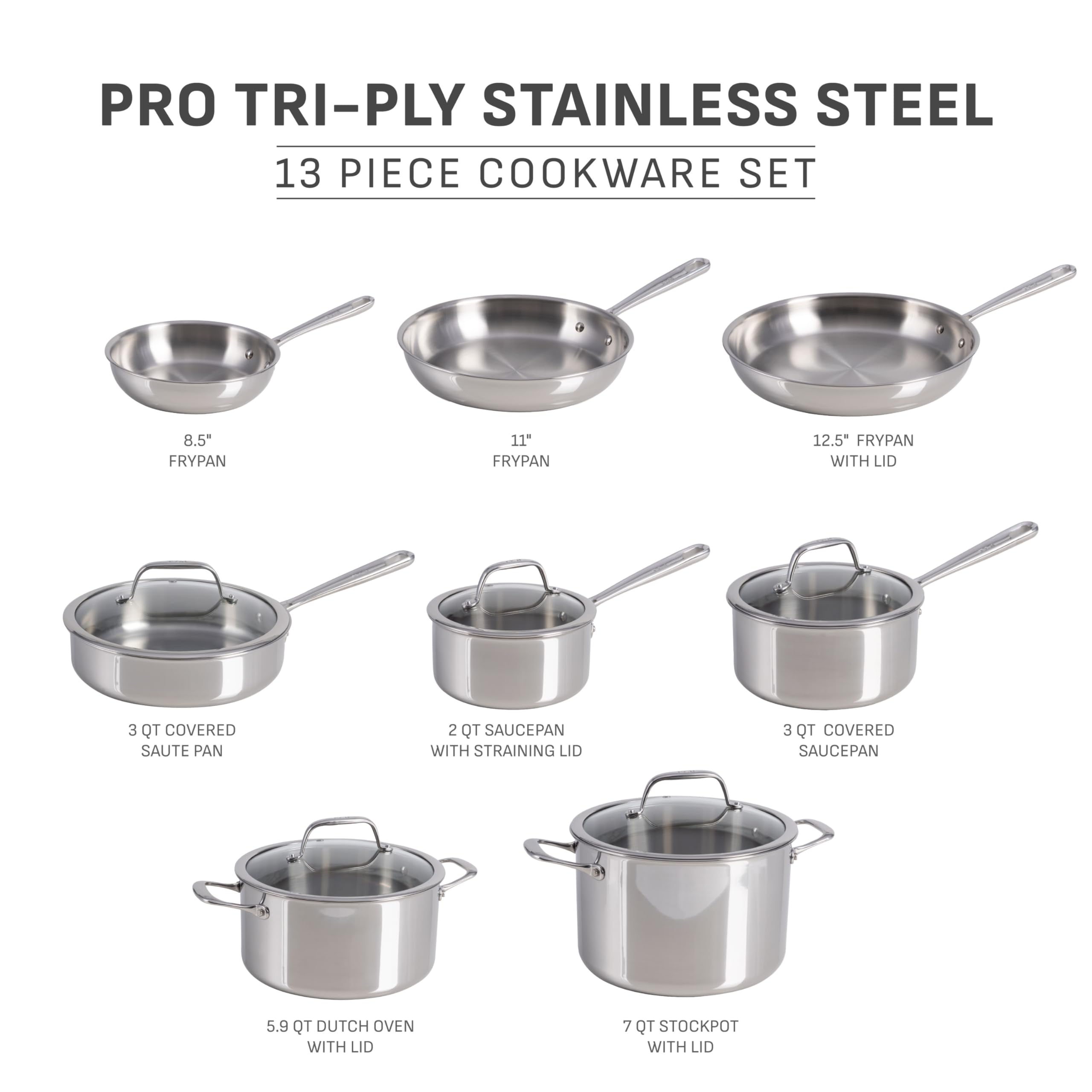 Amazon｜ティファール (ティファール) プロ三層 ステンレス 調理器具