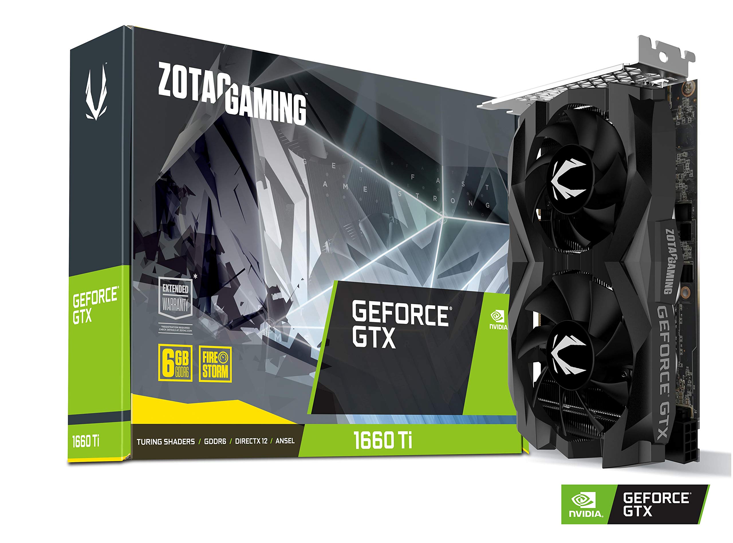 Amazon.com: ZOTAC Gaming GeForce GTX 1660 Ti 6GB GDDR6 192-bit