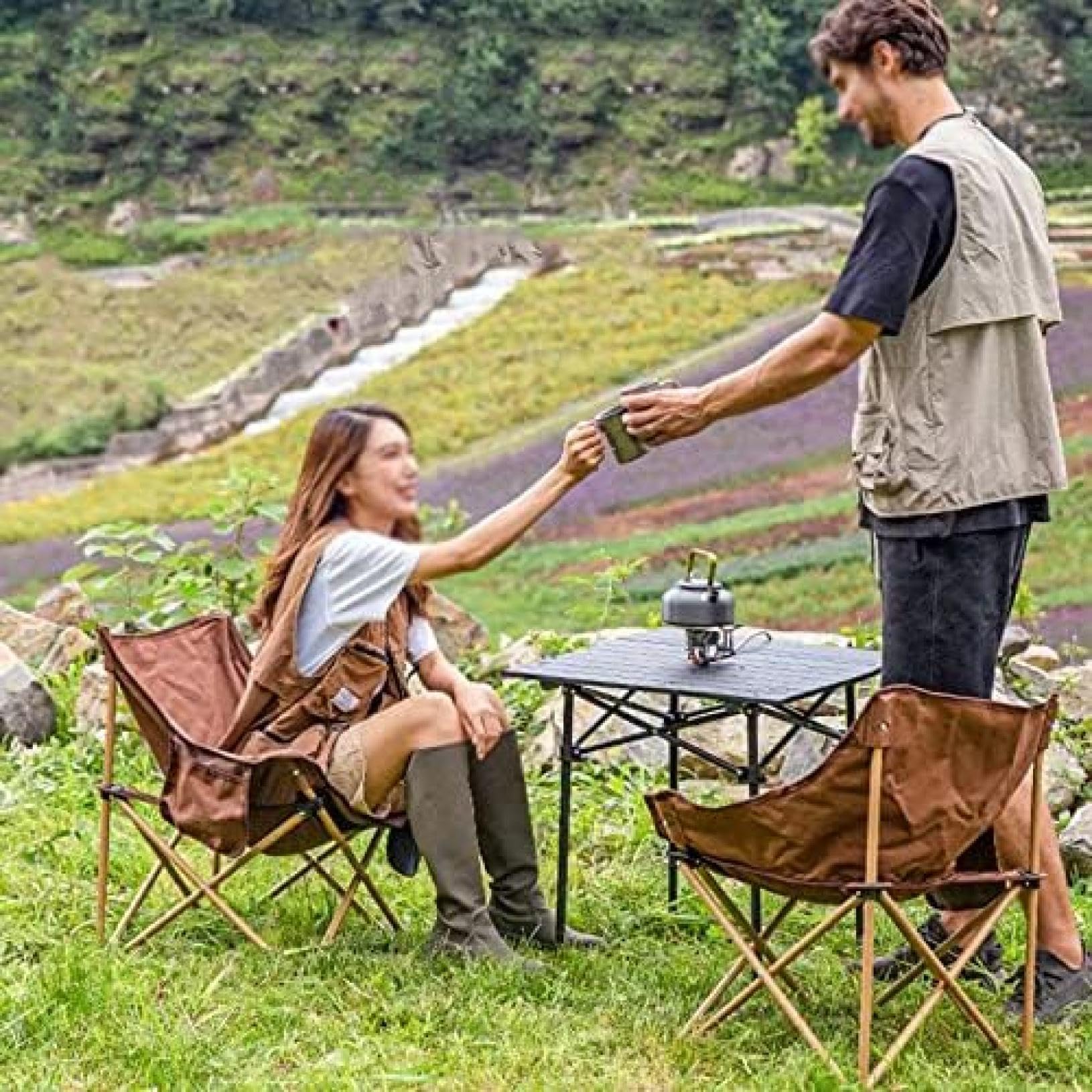 Amazon.co.jp: アウトドアローチェア キャンプチェア 折りたたみ 椅子