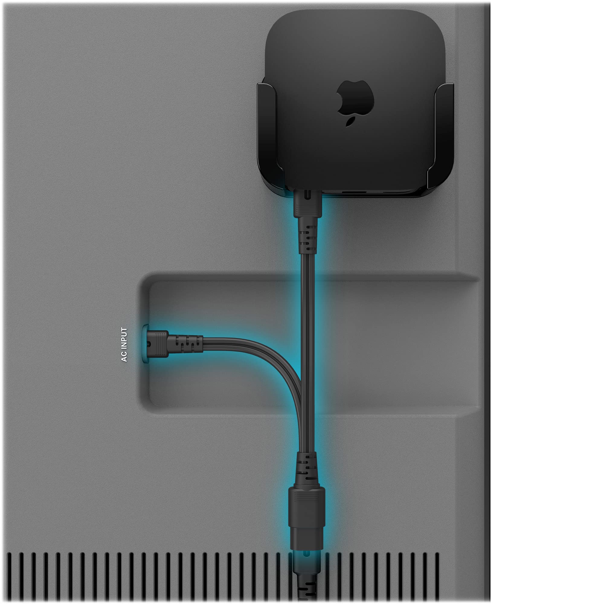 Amazon | Mission Yスプリッター電源ケーブル Apple TV用 - テレビから