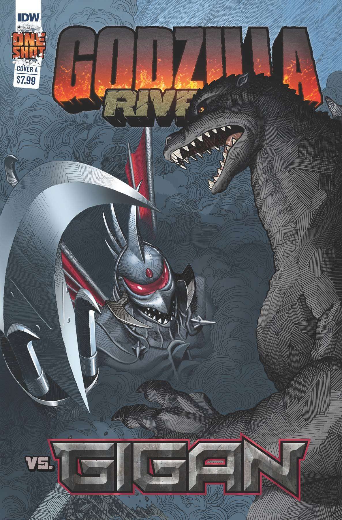 Amazon.com: Godzilla Rivals: Vs. Gigan #1A VF/NM ; IDW comic book